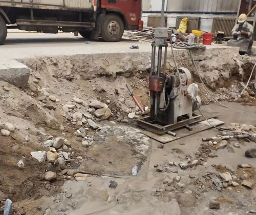 平度公路下沉压浆